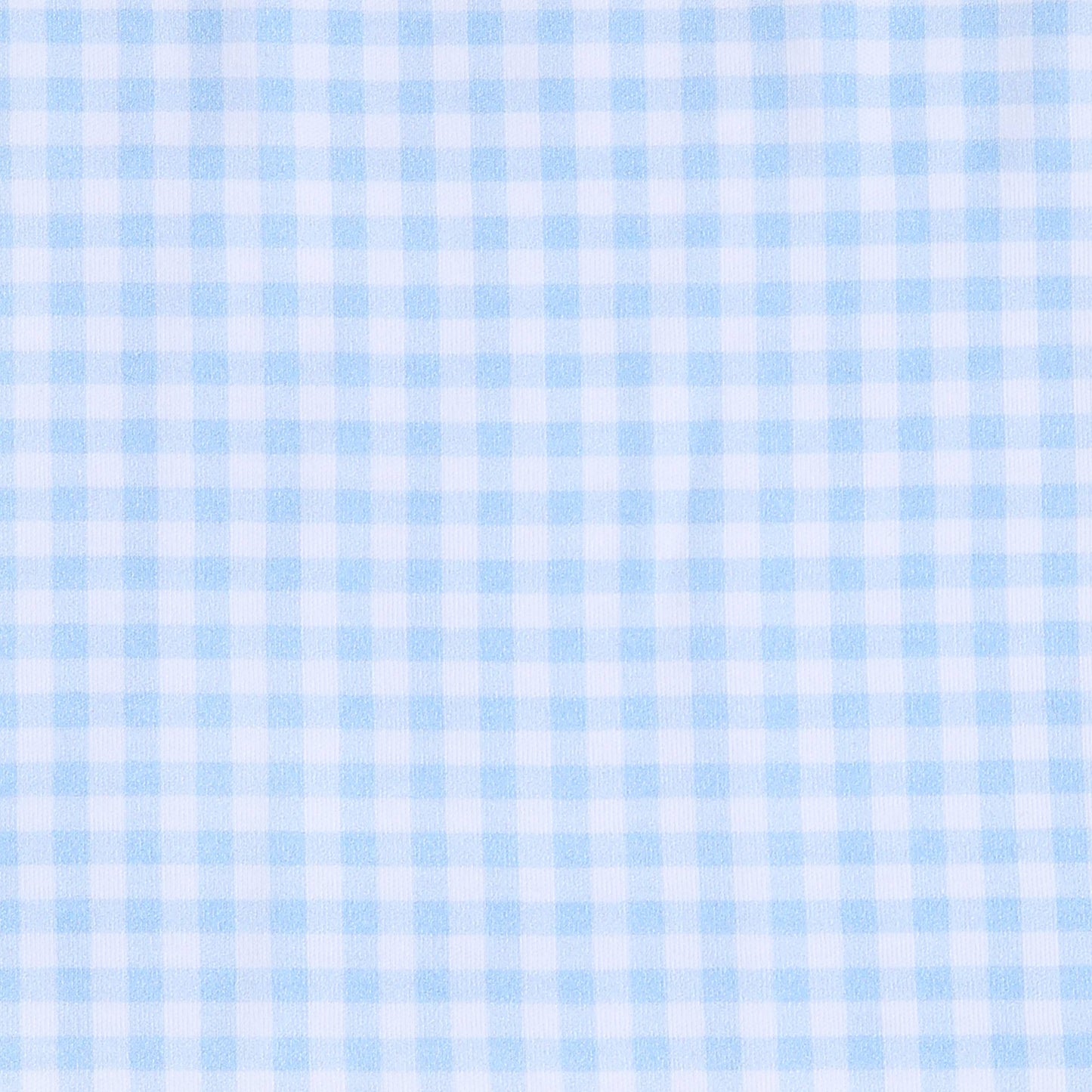 Mini Checks Collared S/S Bubble - Boy: Blue / 3M/SM