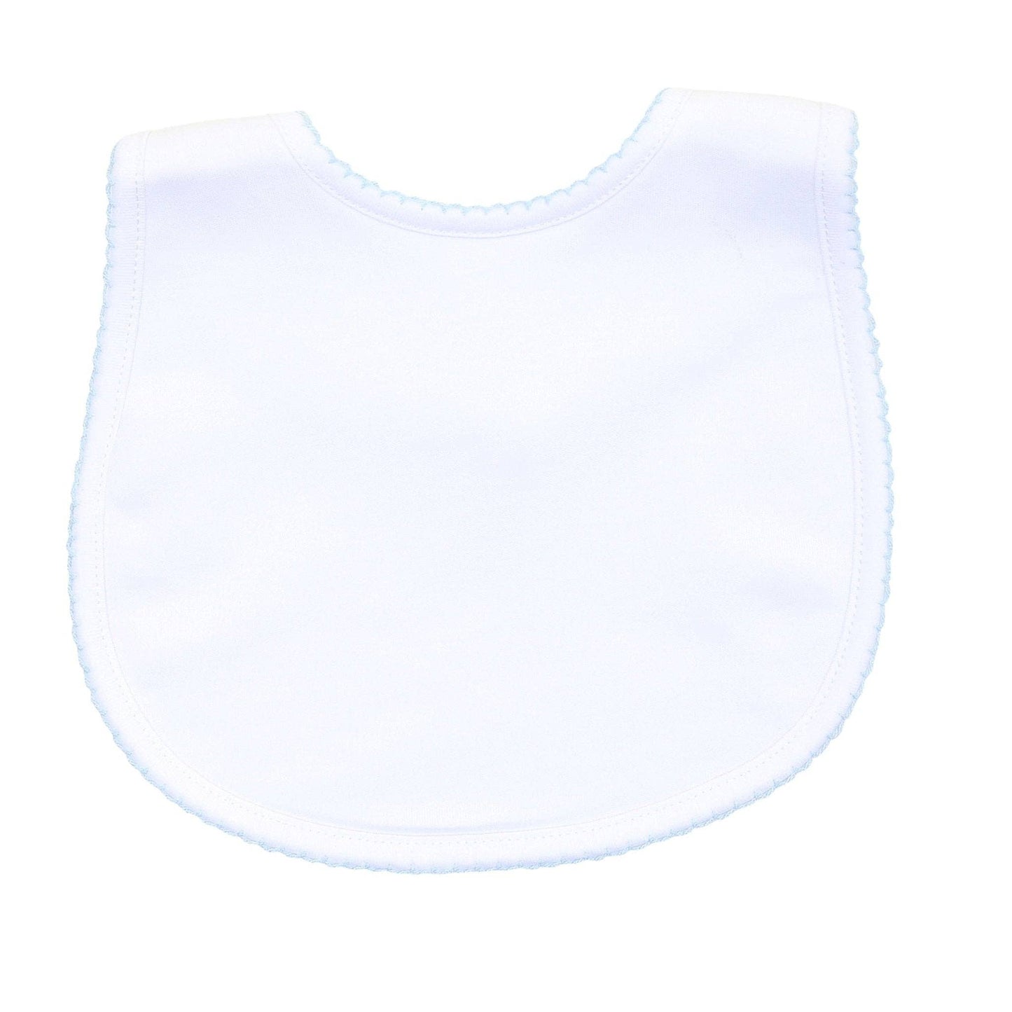 Essentials Blue Trim Bib: One Size