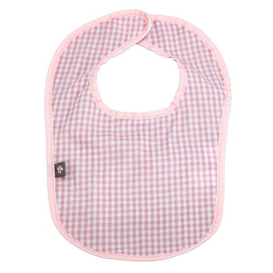 Pink Gingham Bib | Mint