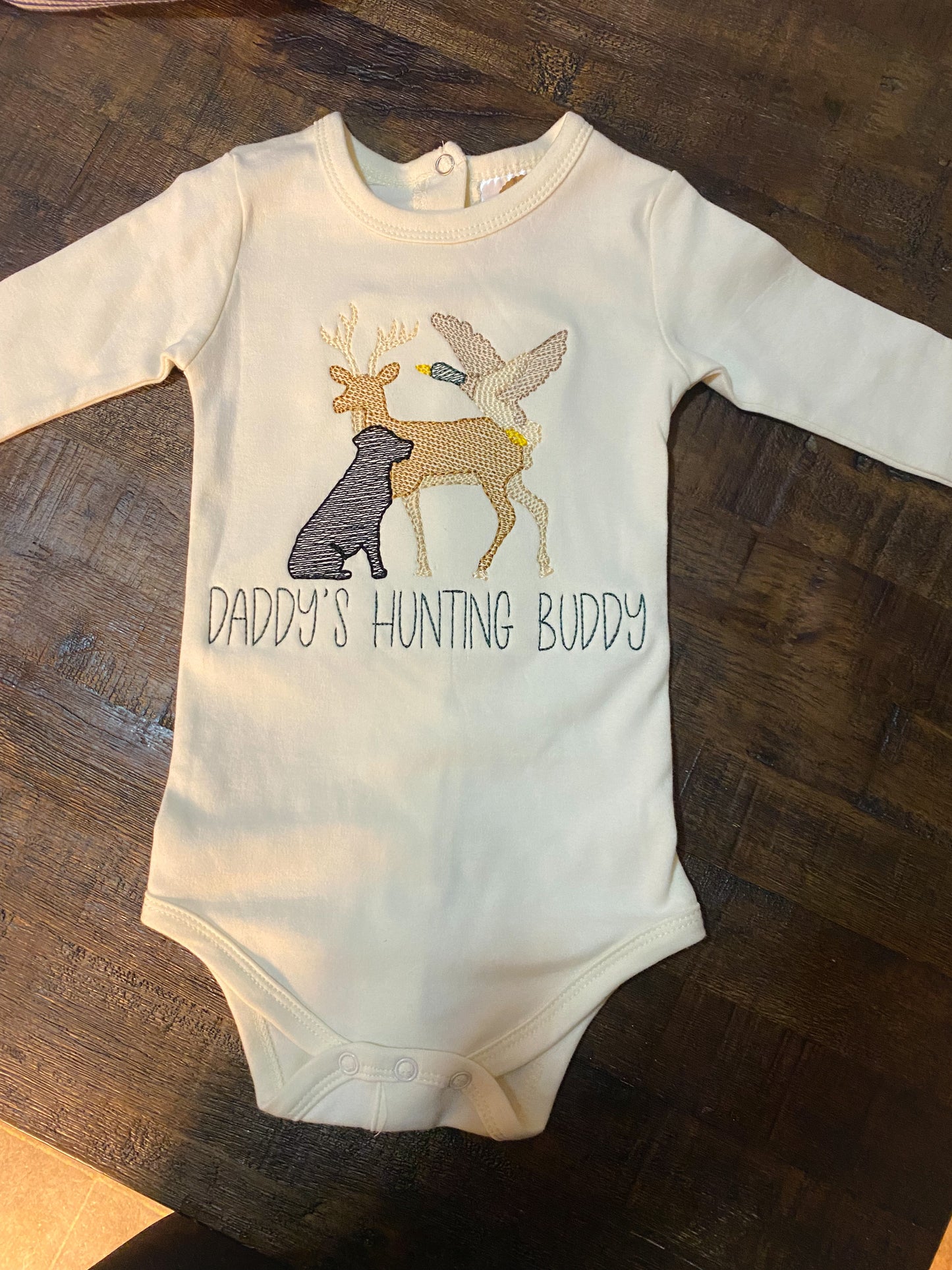 Daddy’s hunting buddy